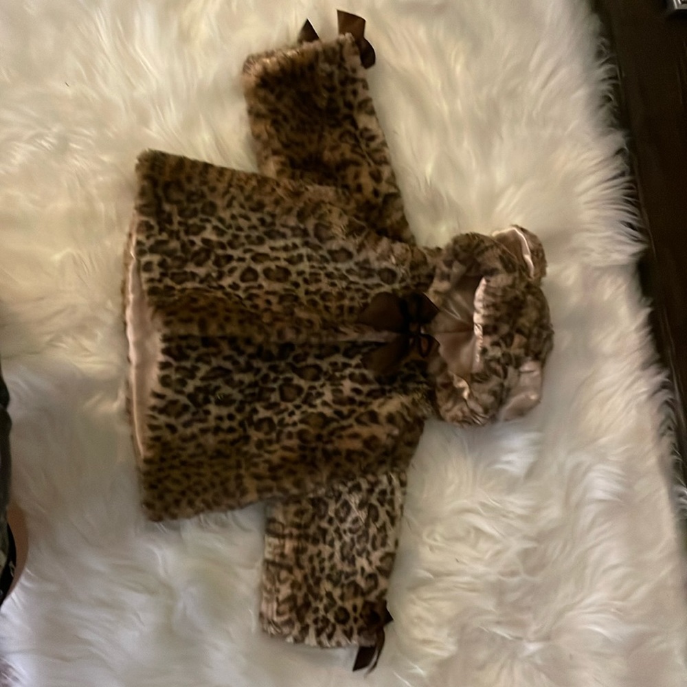 Baby Boutique Leopard coat